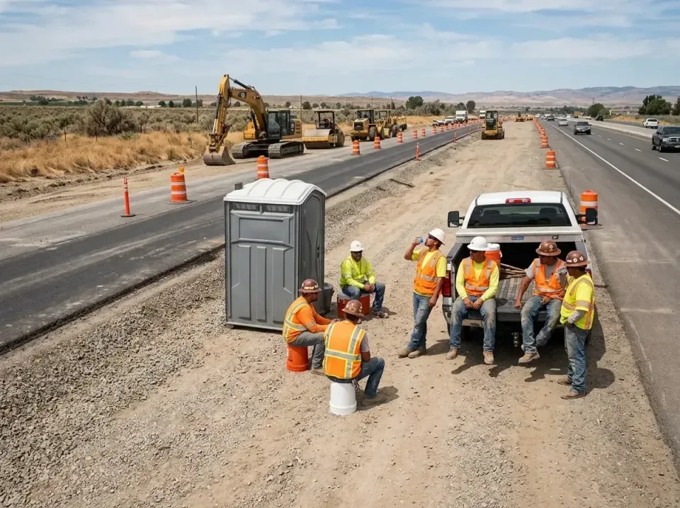 highway-road-construction-crew-007 — frequently asked questions, Porta Potty and Restroom Rentals in Alcoa, TN